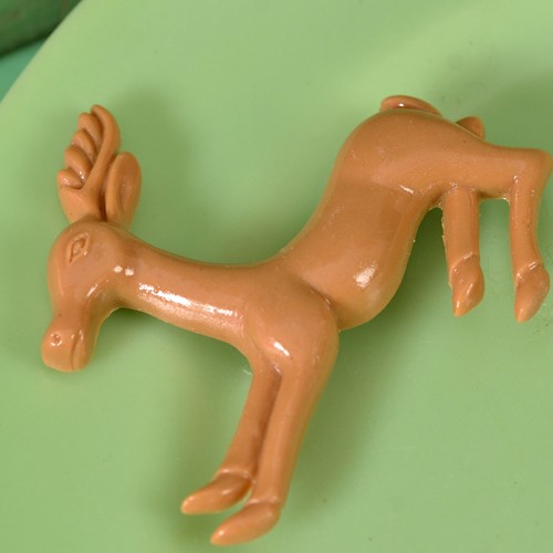 reg senior deer brooch- fawn
