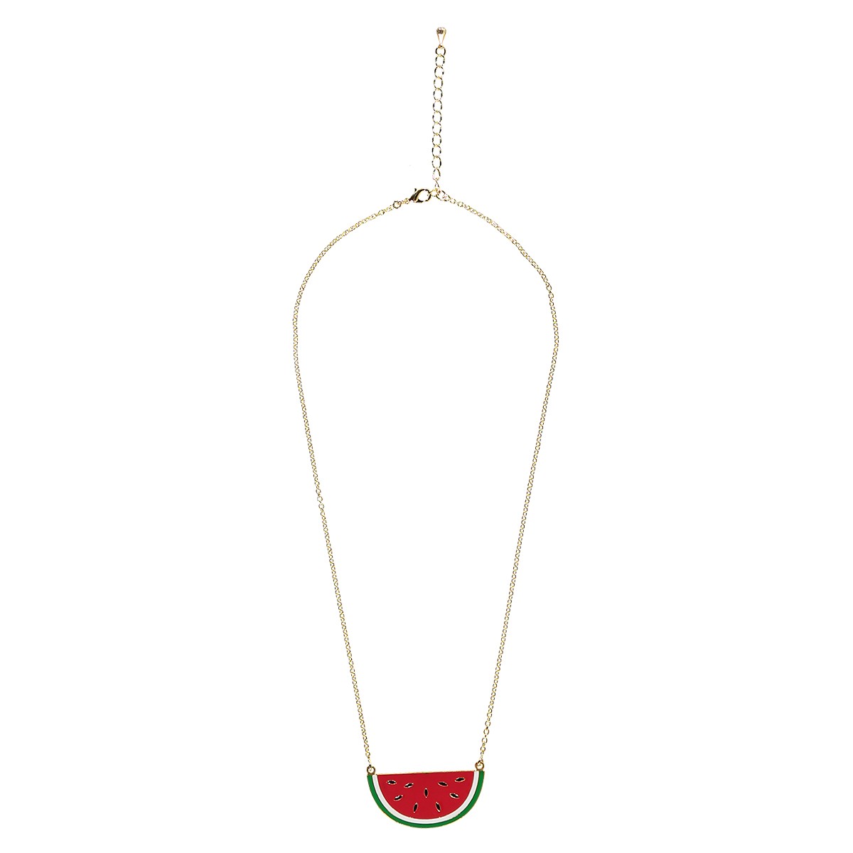 Georgina watermelon necklace