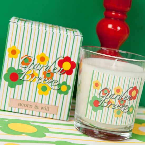 garden breeze scented candle