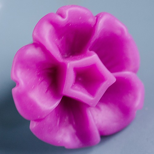 grace flower brooch - heather