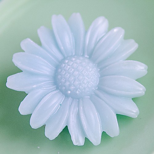 delphine brooch - pale blue
