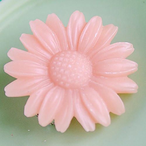 delphine brooch - nude