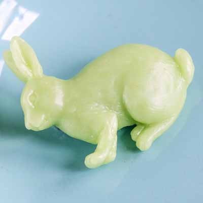 Bob rabbit brooch - jade
