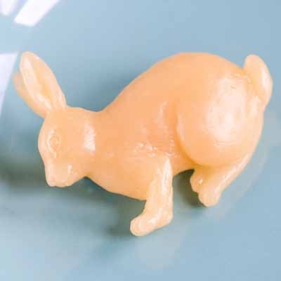 bob rabbit brooch - buttery cream