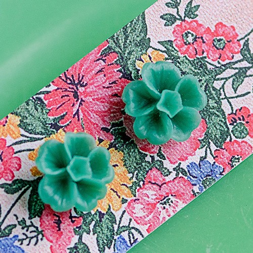 Grace earrings- sea green