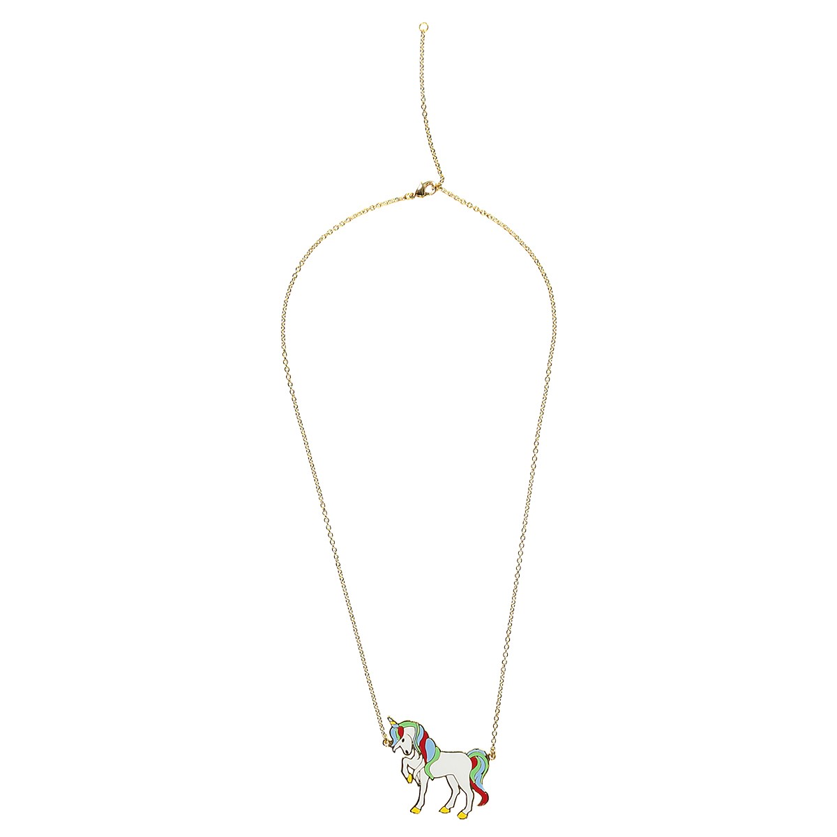 Nicola unicorn necklace - bright