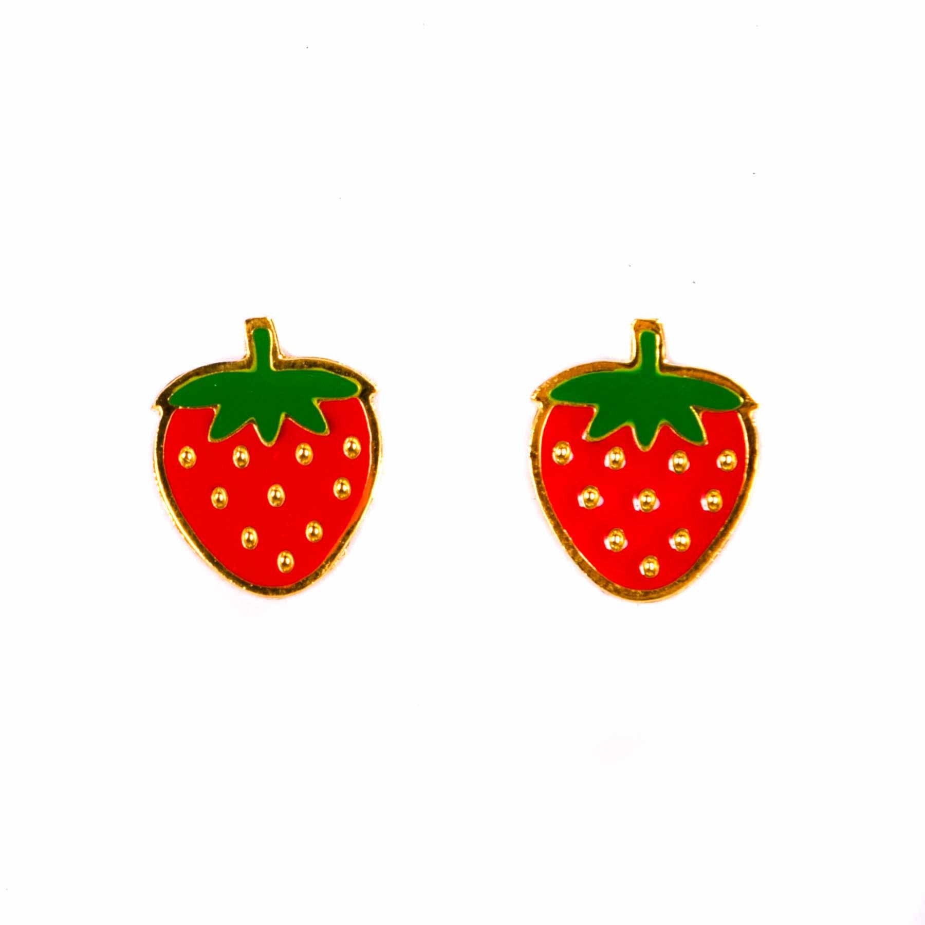 Witney strawberry earrings