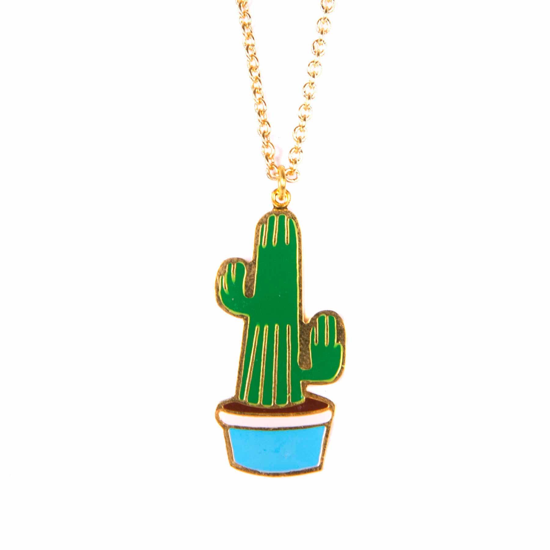 Pauline cactus necklace
