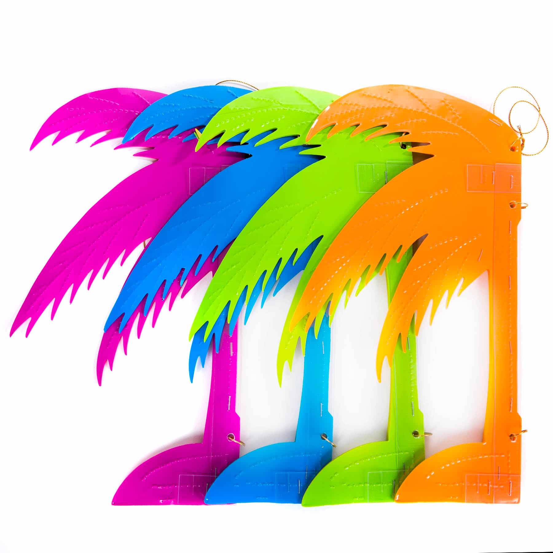 Palm tree decoration - pink