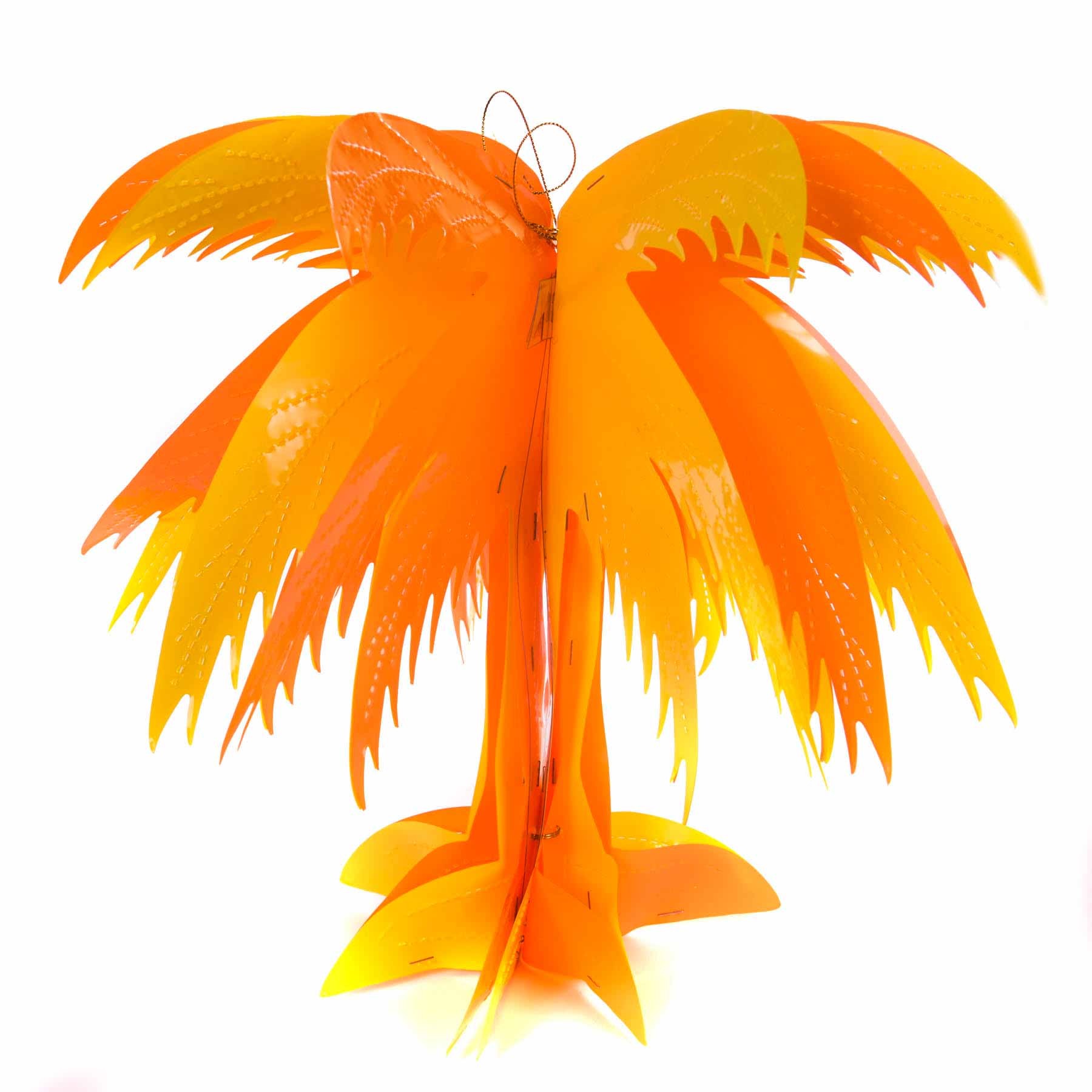 Palm tree decoration - orange