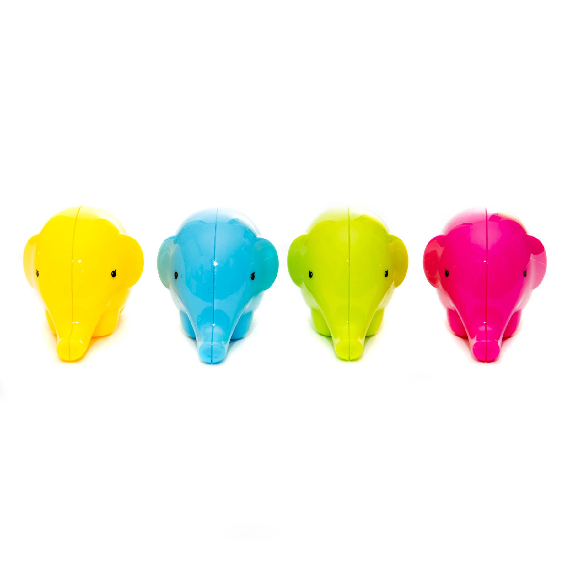 Elephant pencil sharpeners - pack of 4
