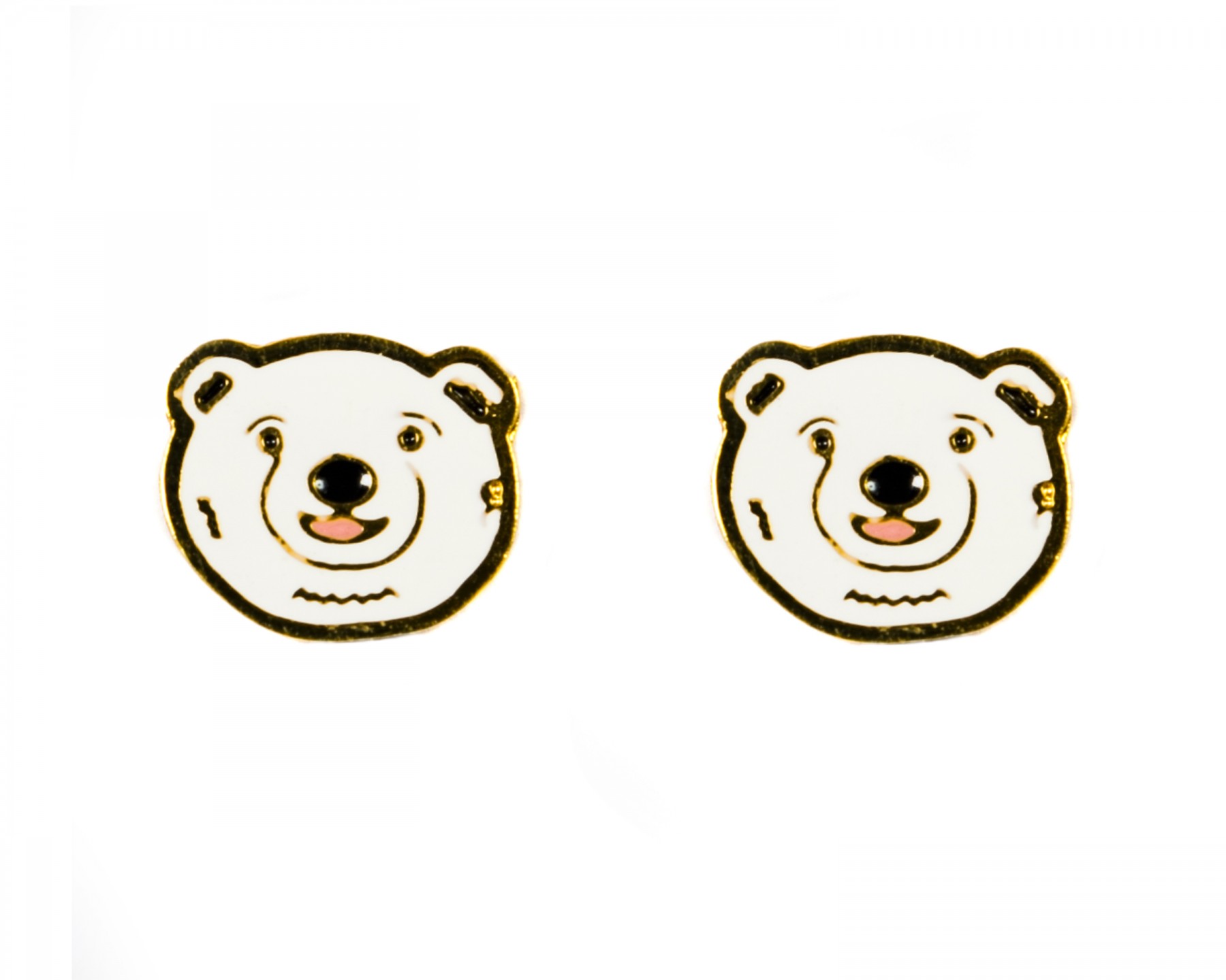 Paul polar bear earrings