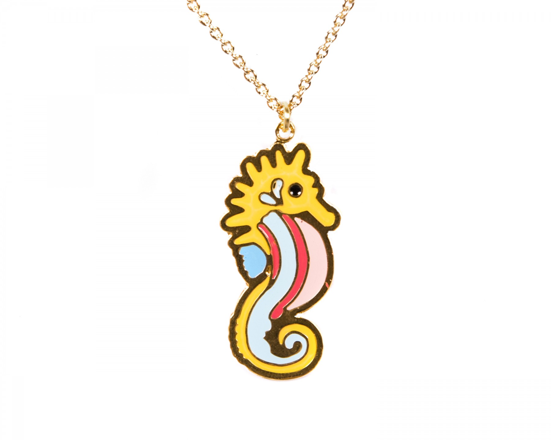 lenny seahorse necklace