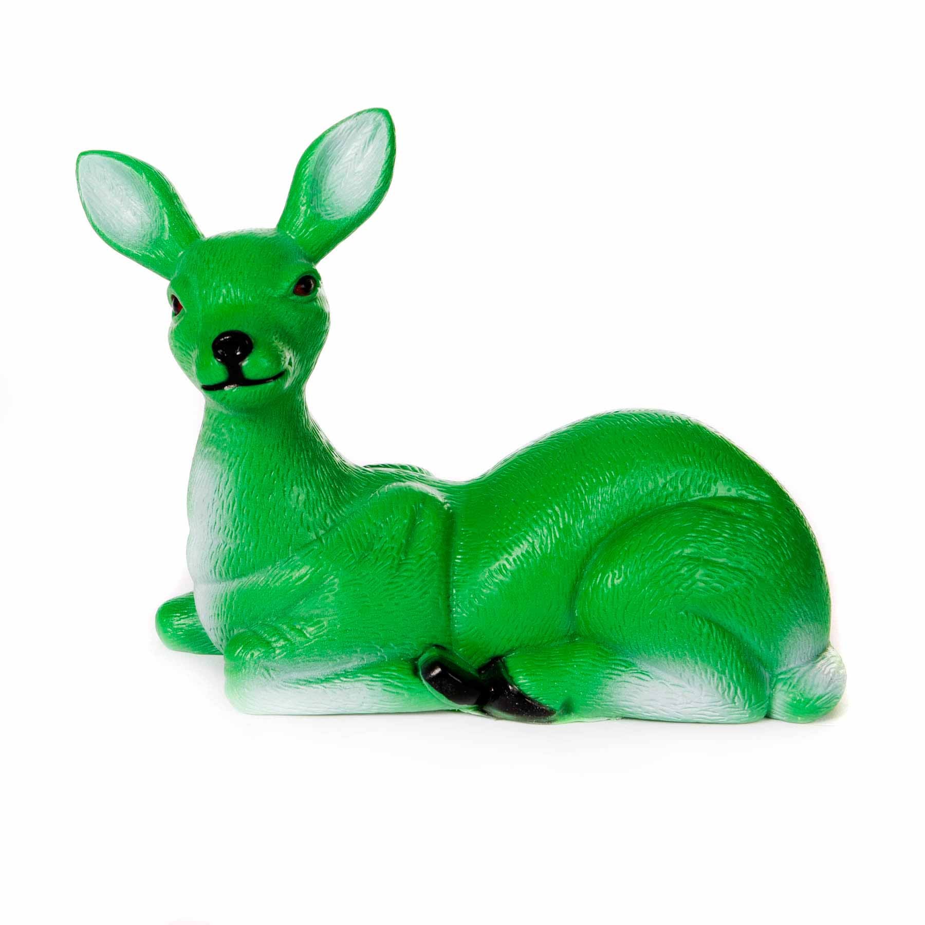 Reg sitting deer - green