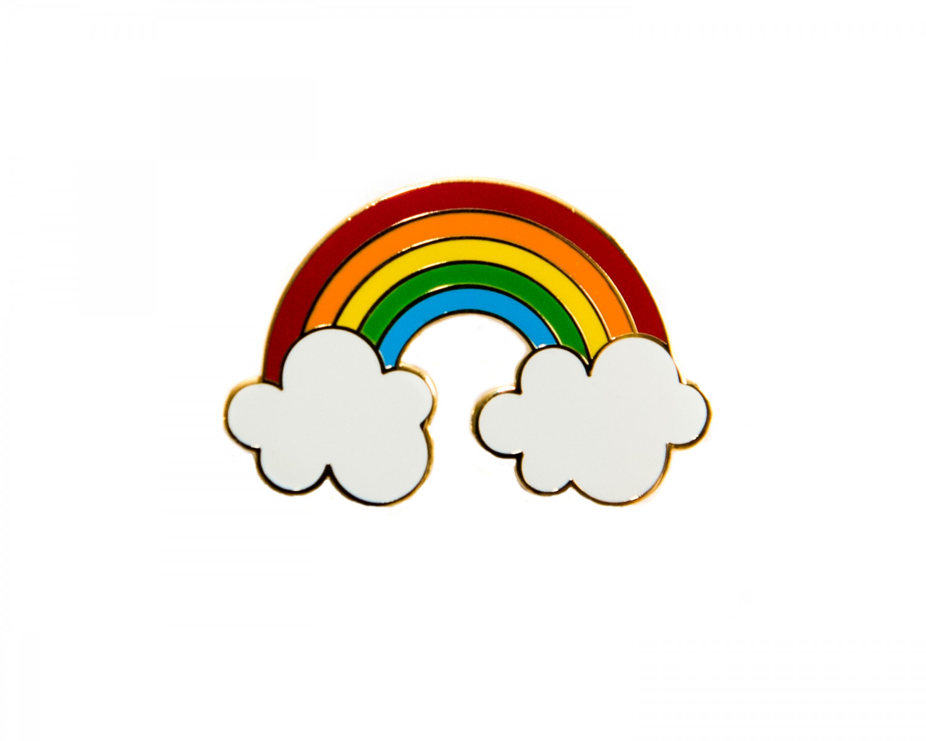 Rainbow enamel pin | Brooches & Pins | enamel pins | acorn & will