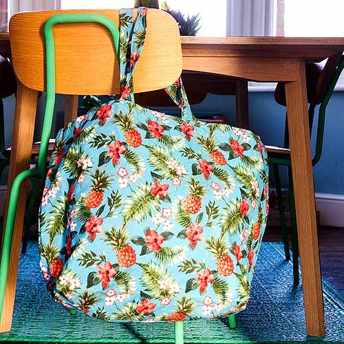pineapples and ferns bag