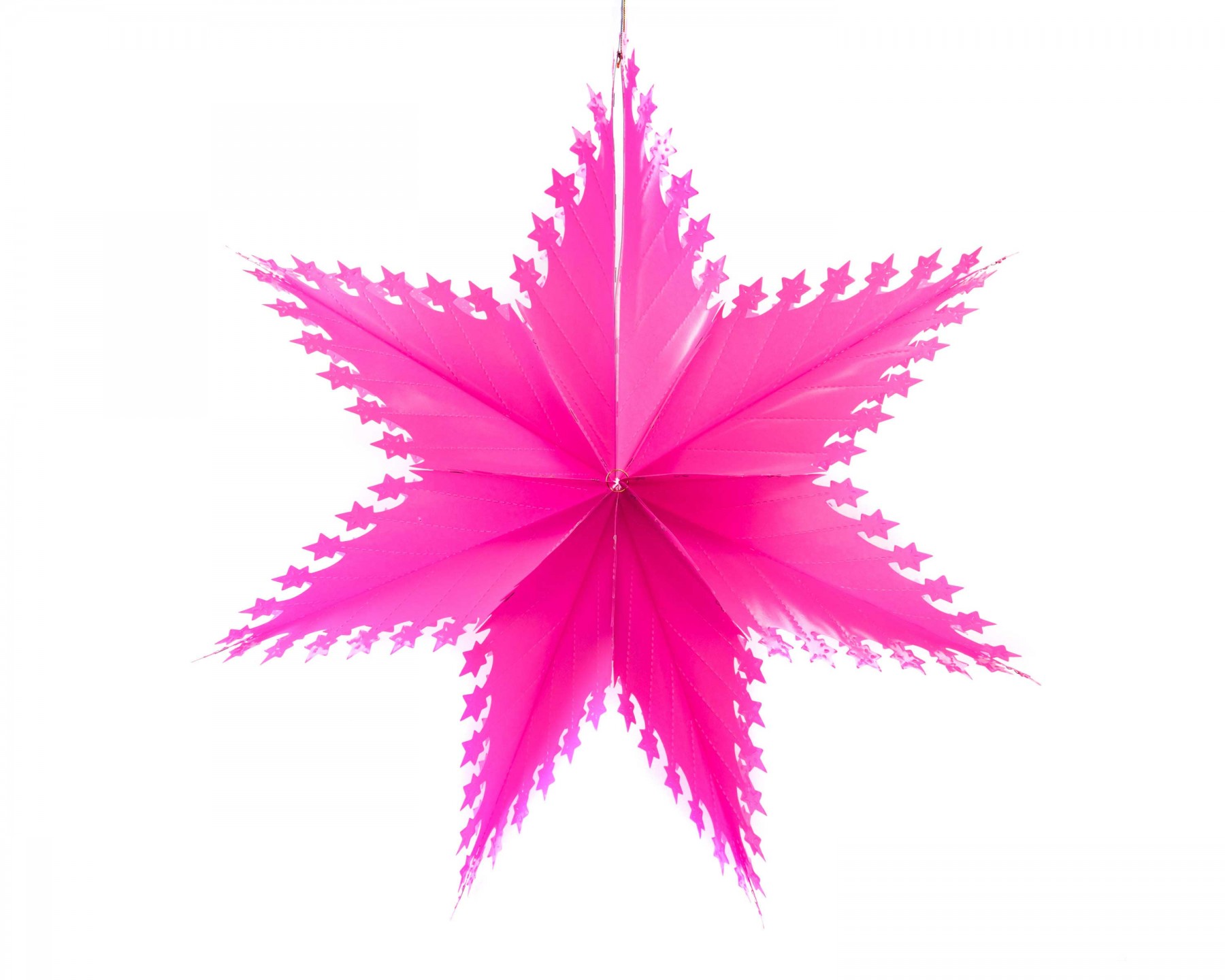 Starry star decoration - pink