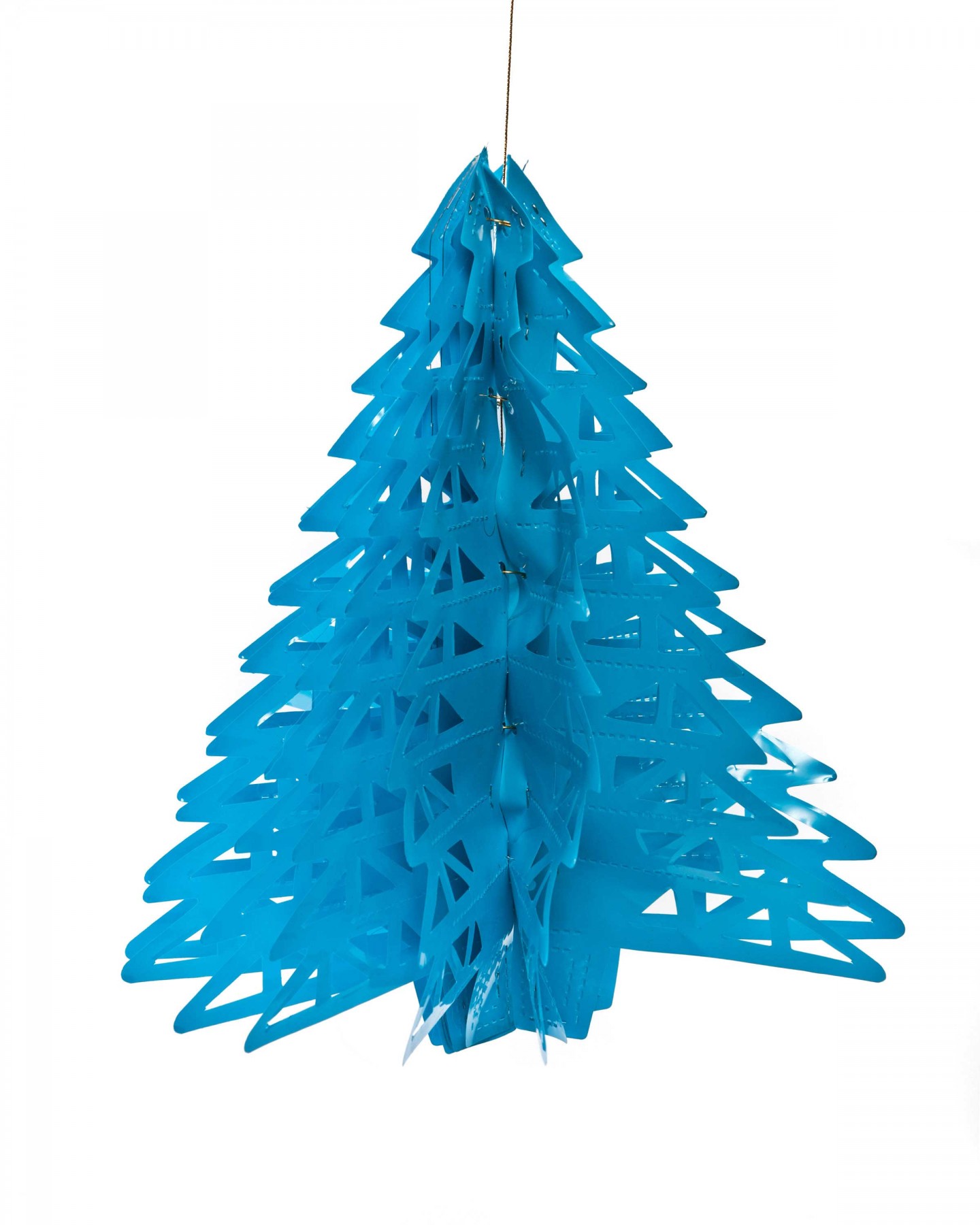 Hanging tree decoration - blue
