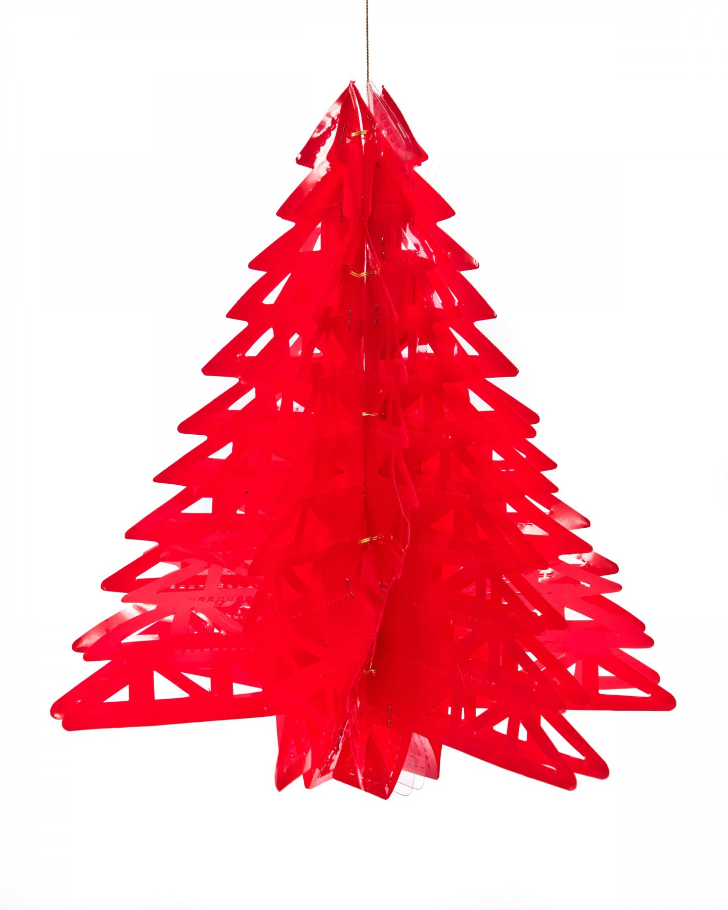 hanging tree decoration - red