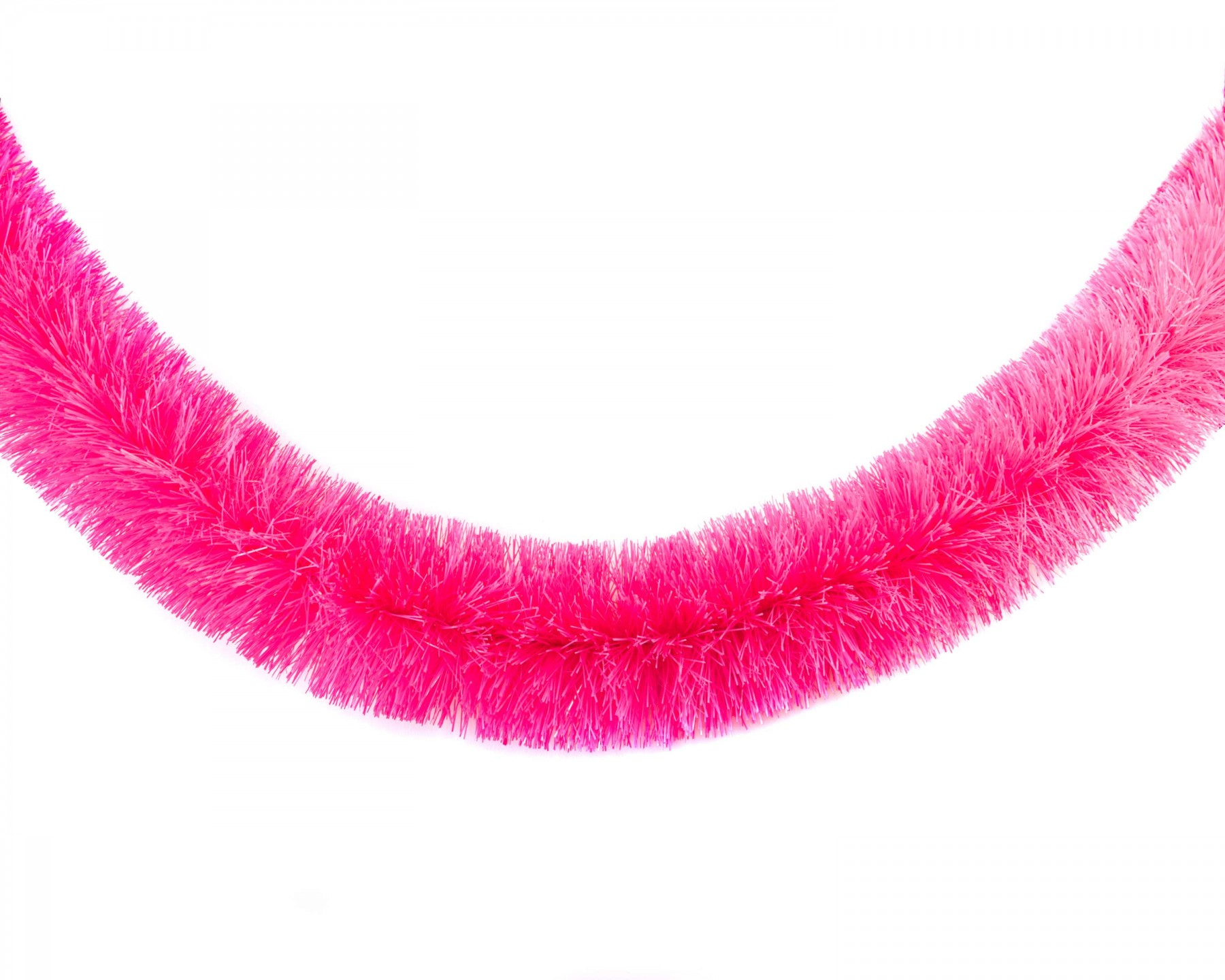 neon pink garland