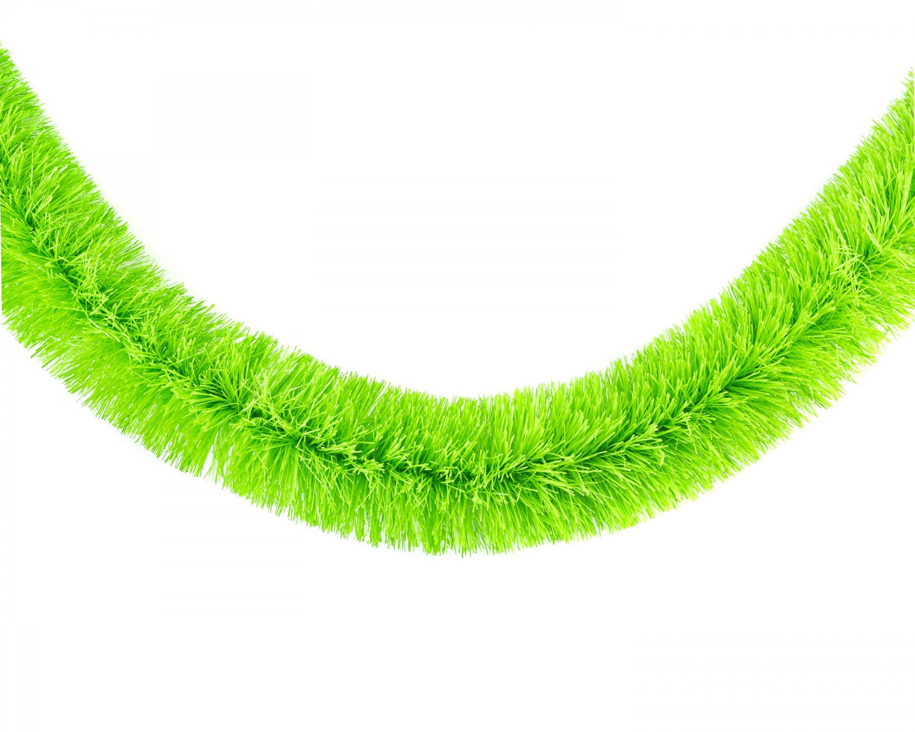 neon green garland