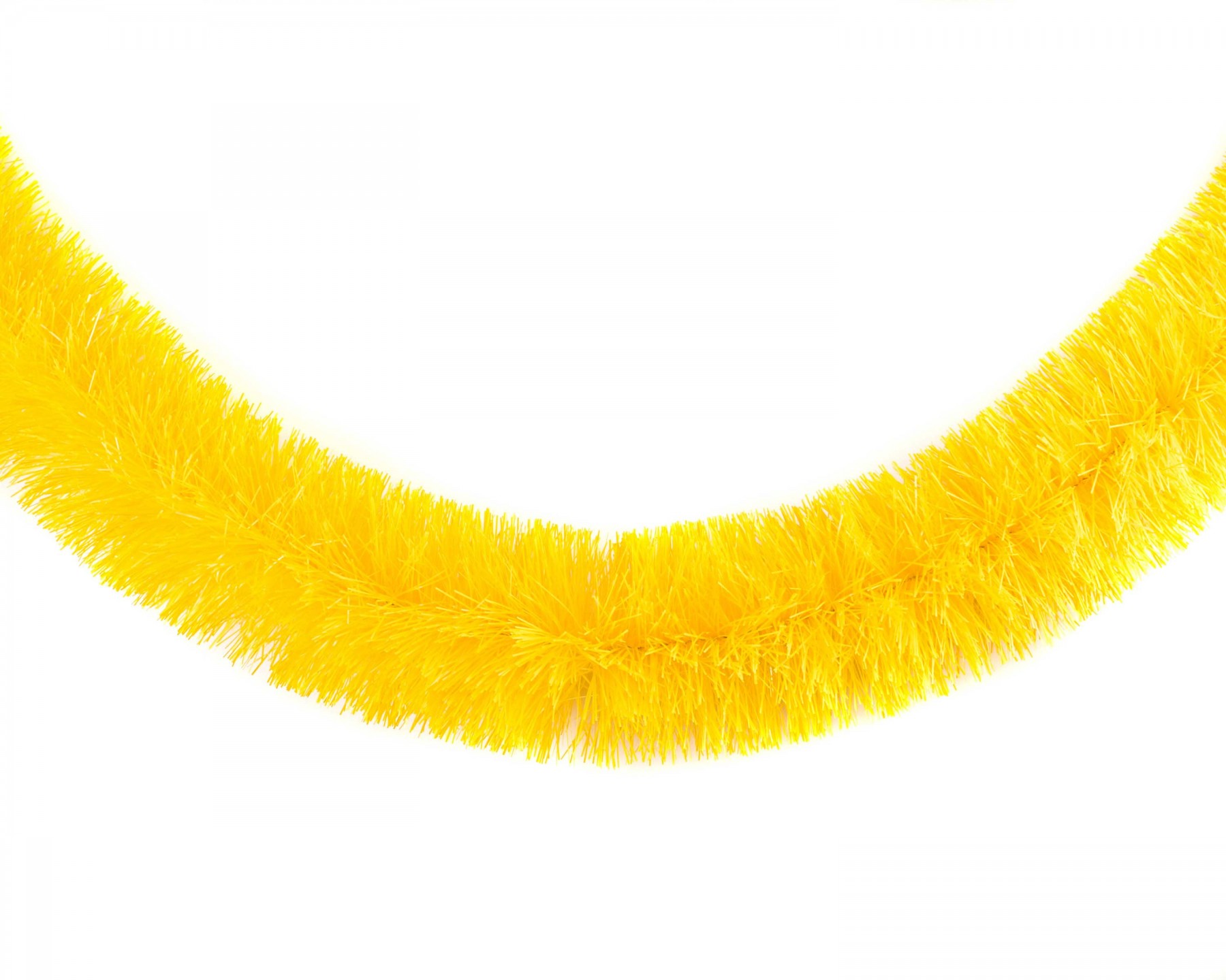 Neon yellow garland