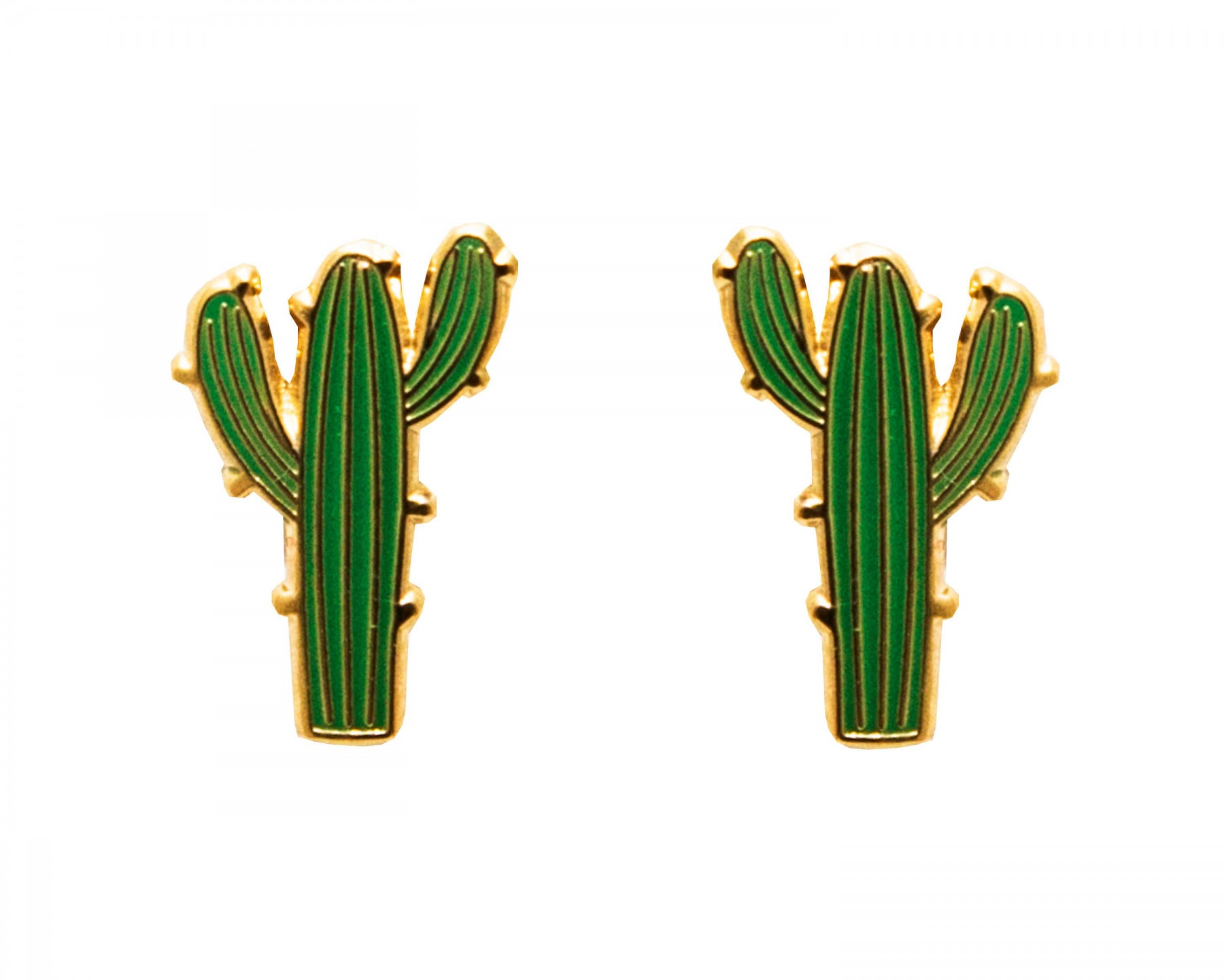 cactus earrings