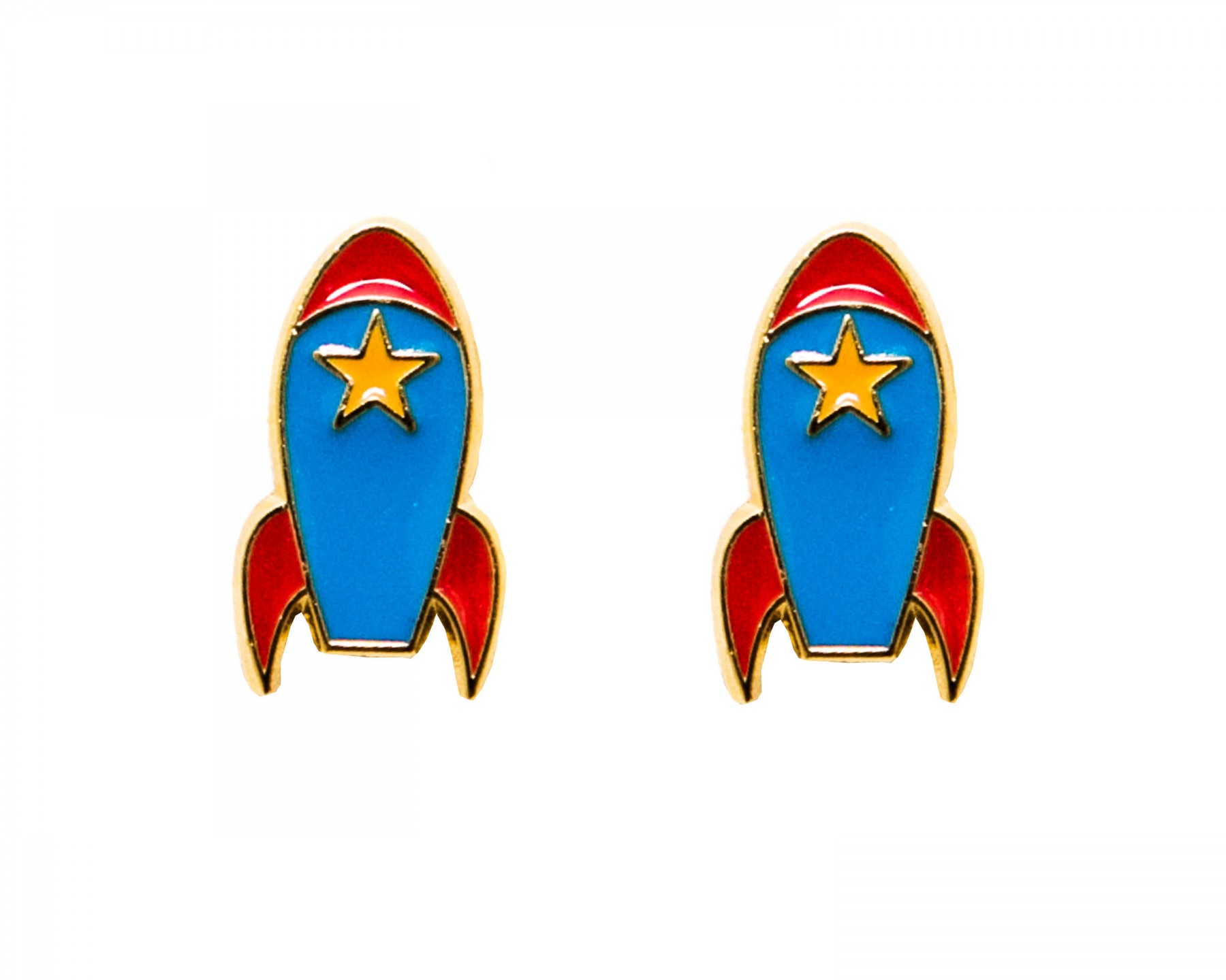 Rocket earrings