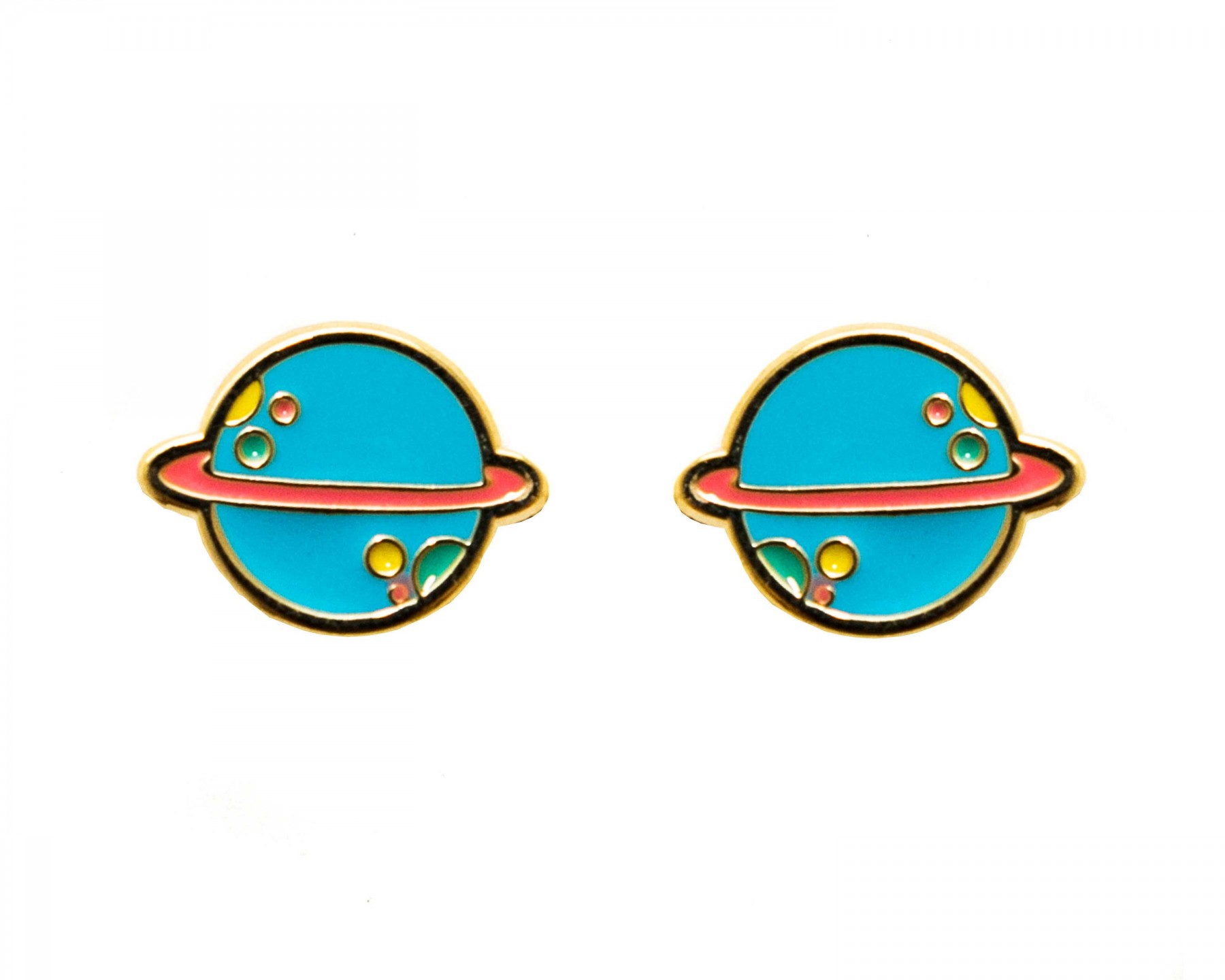 saturn earrings