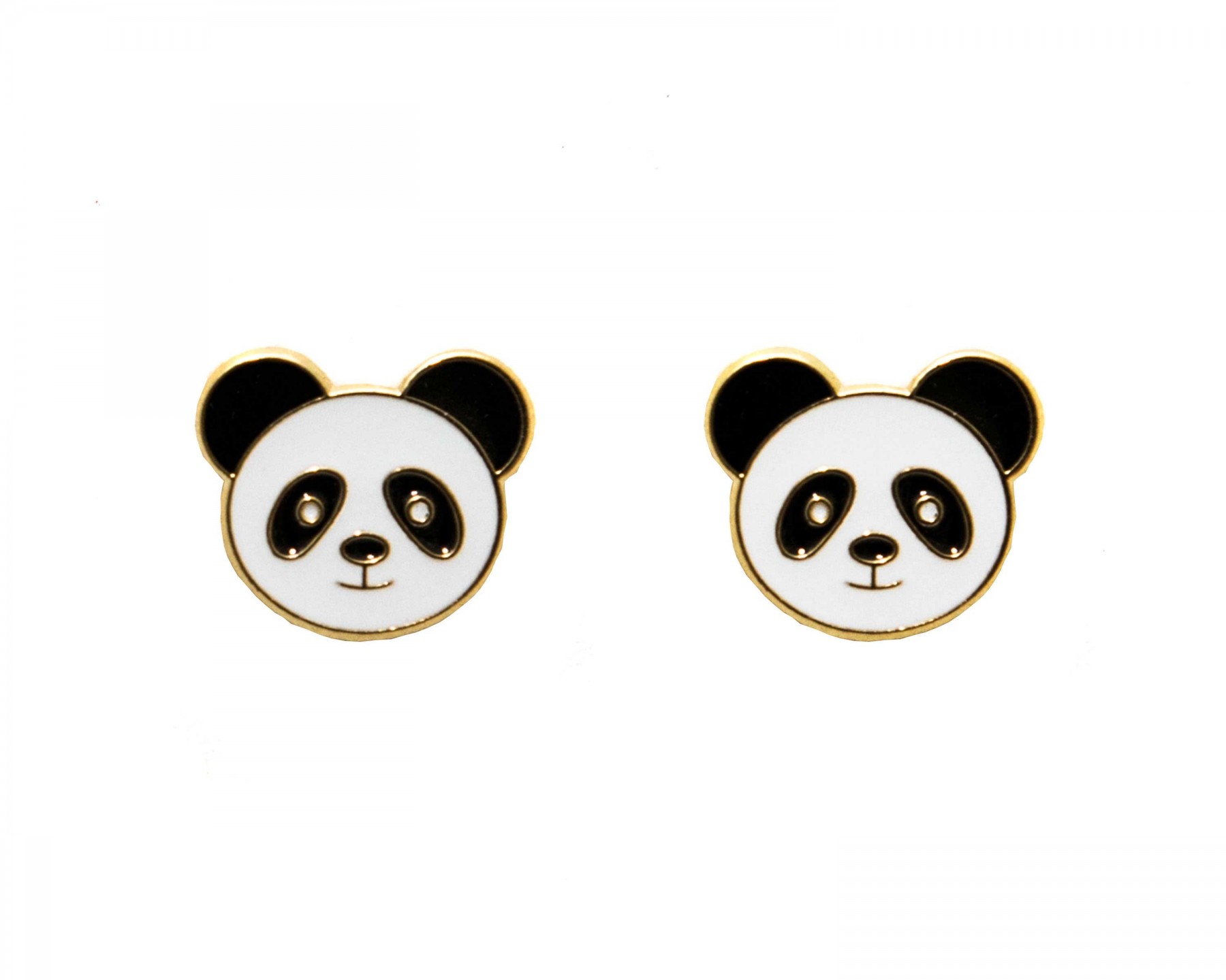 Panda earrings