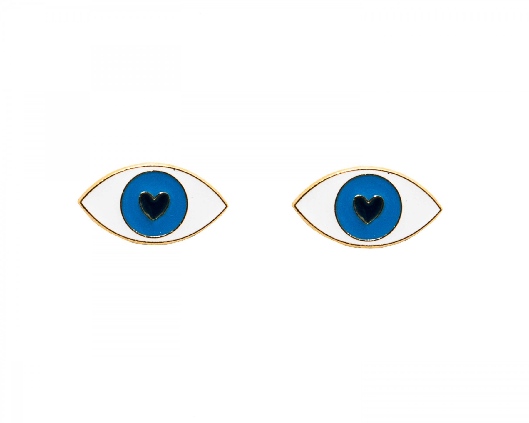 Eye love you earrings