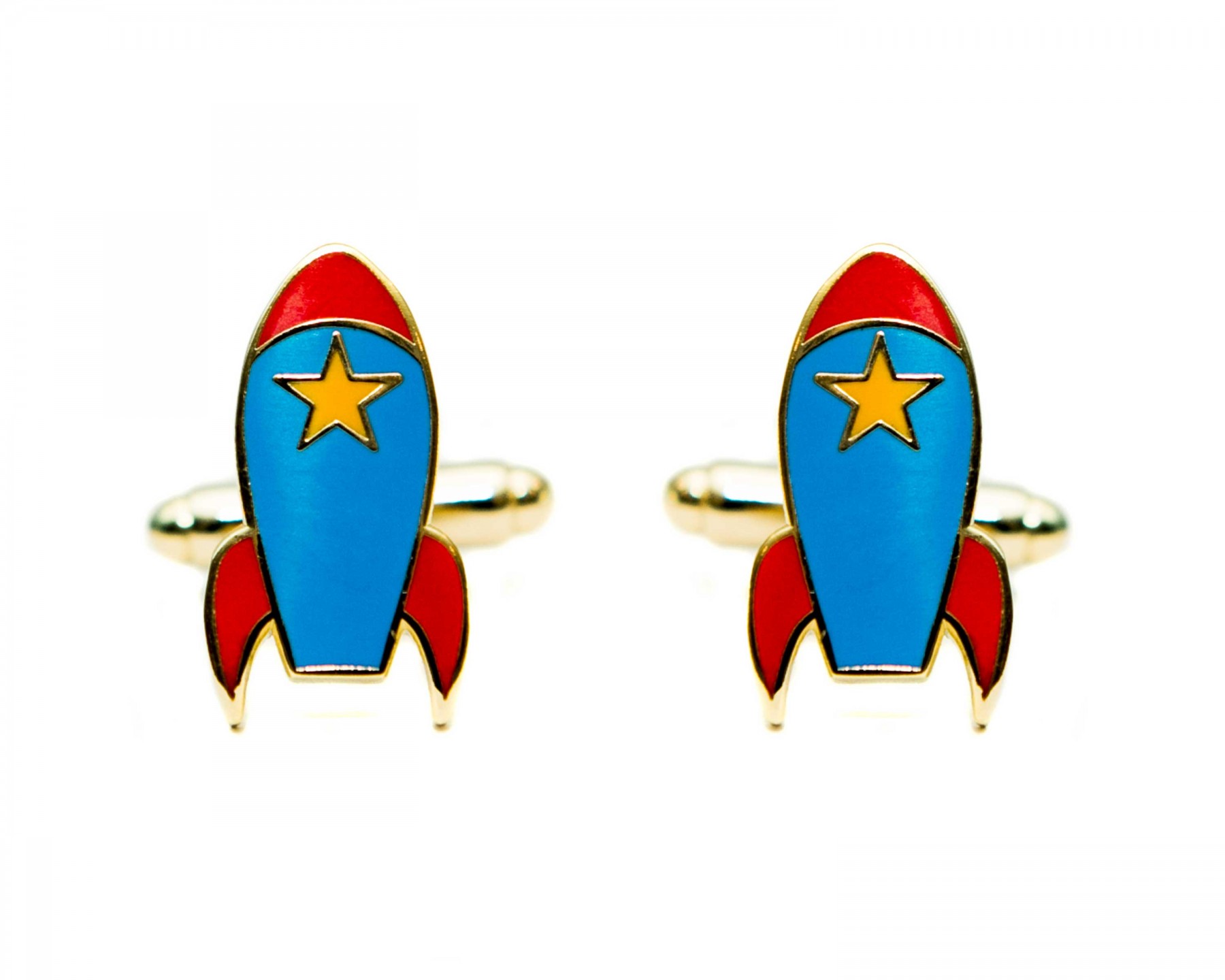rocket cufflinks