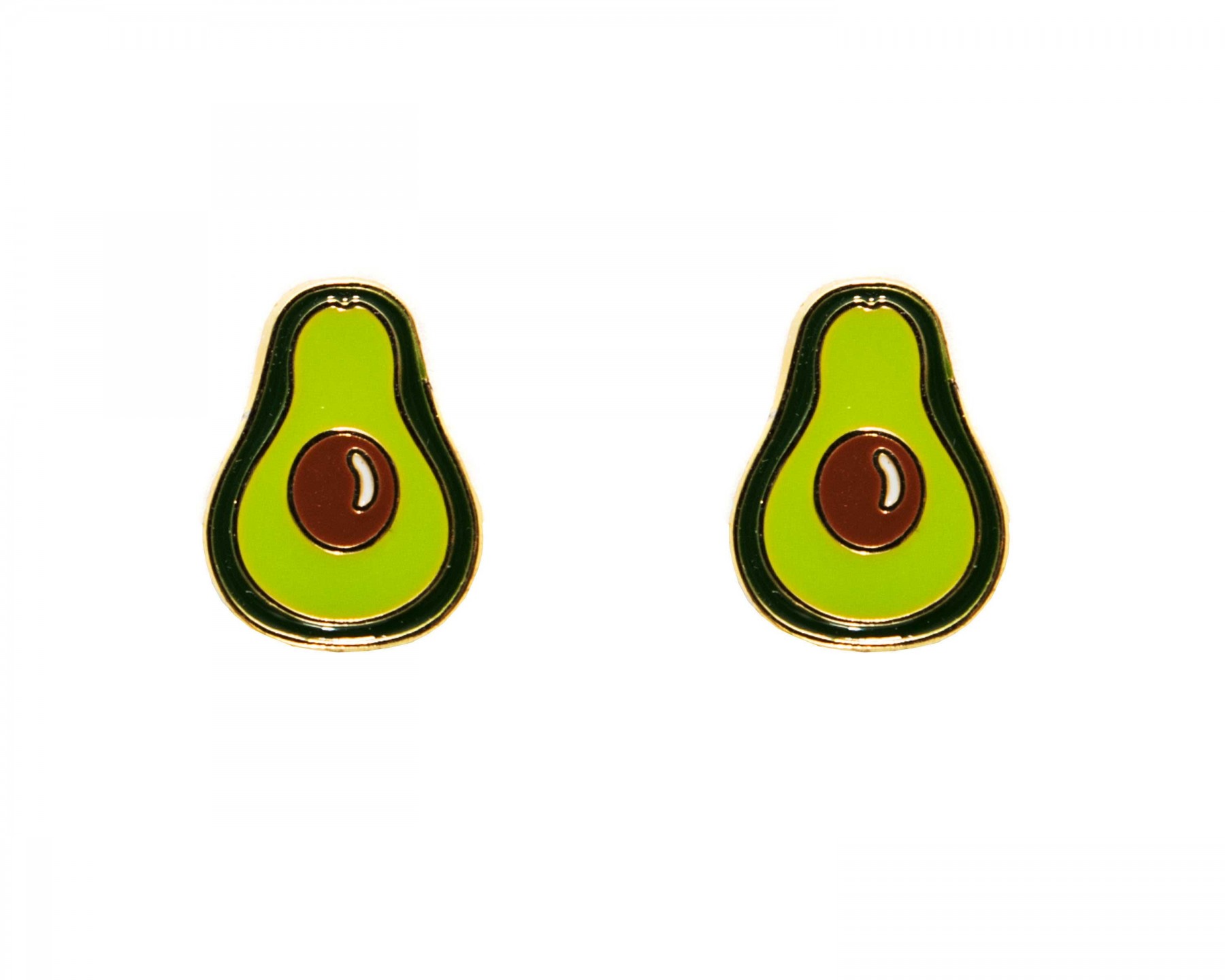 Avocado earrings