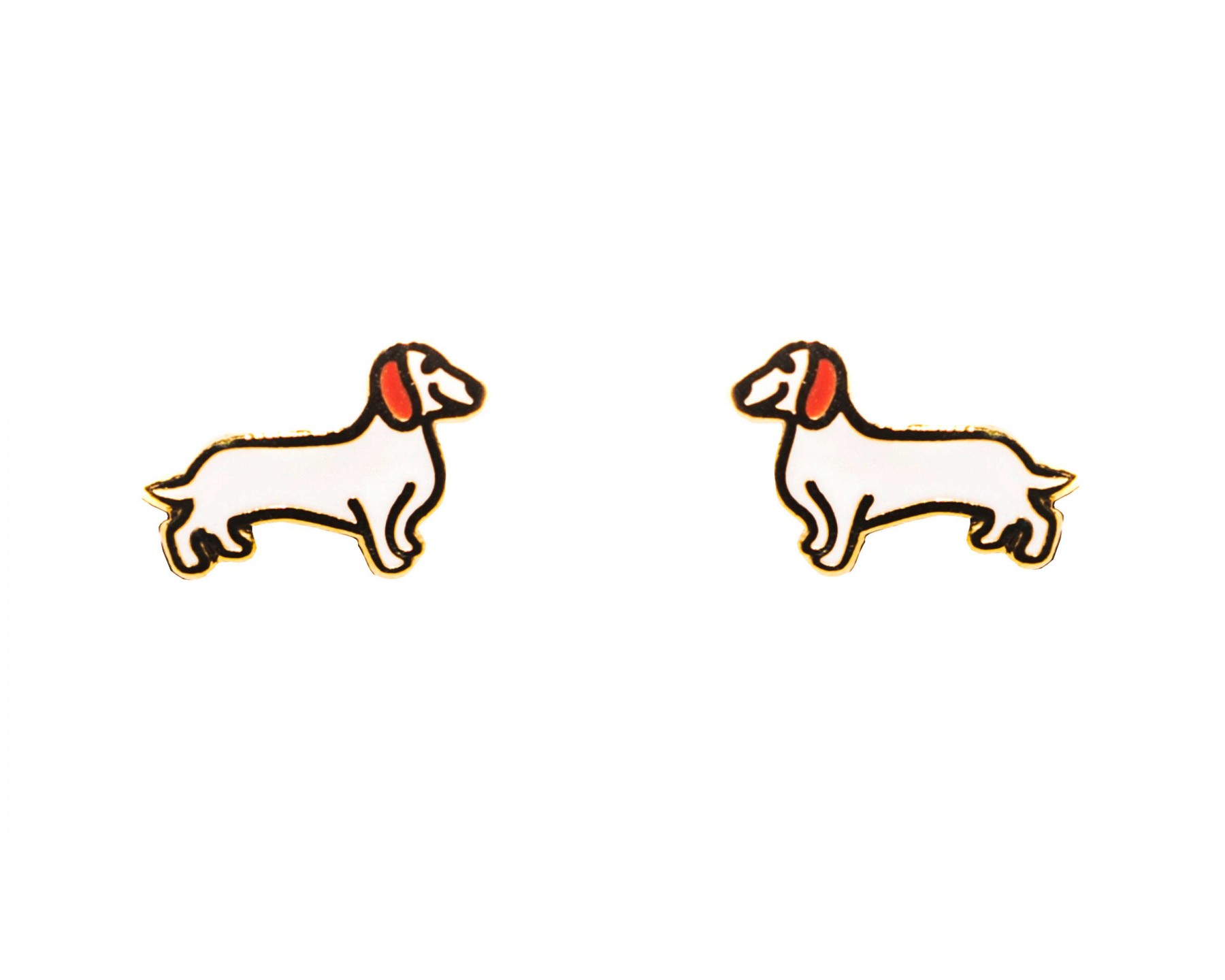 Dachshund earrings