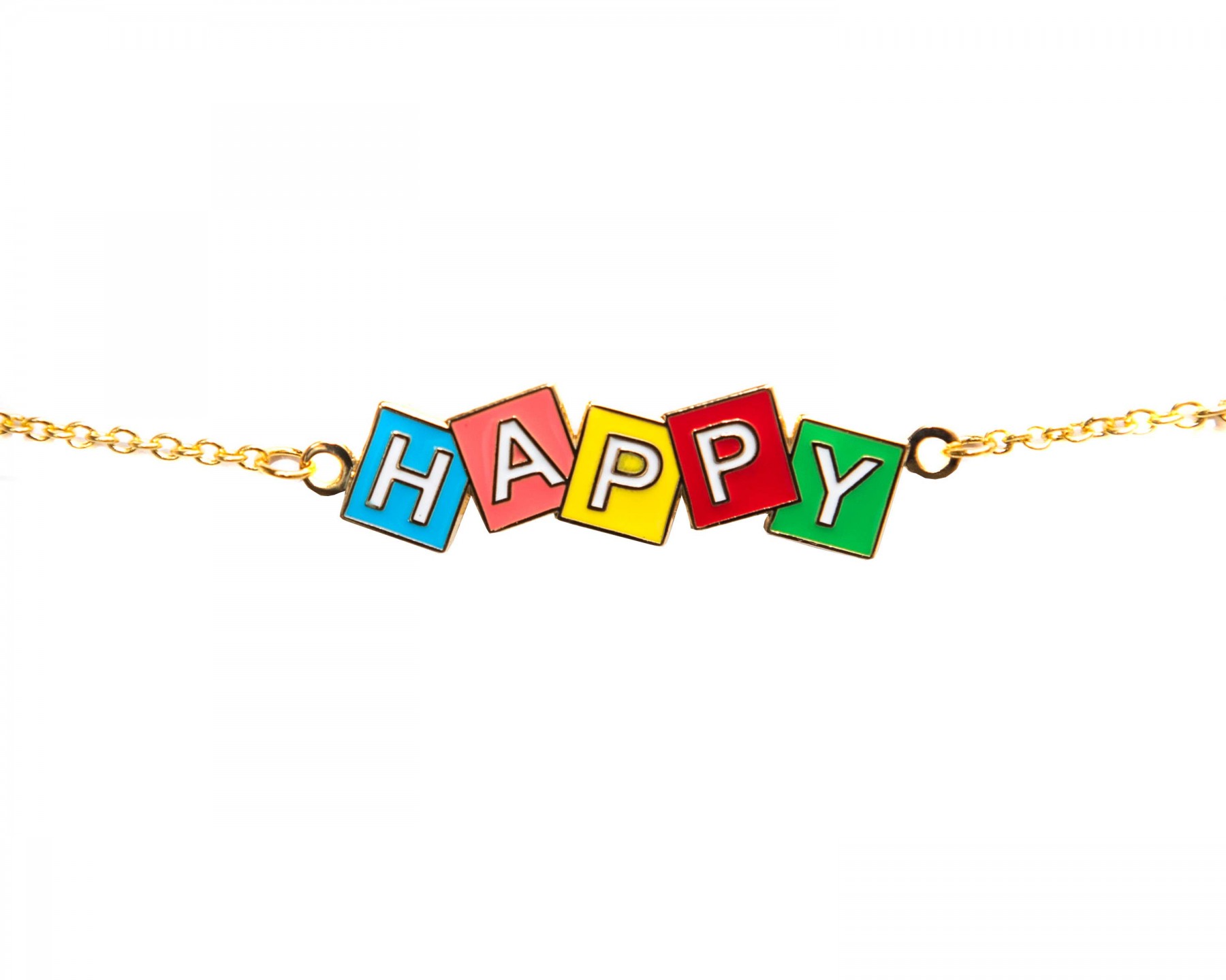 'happy' bracelet