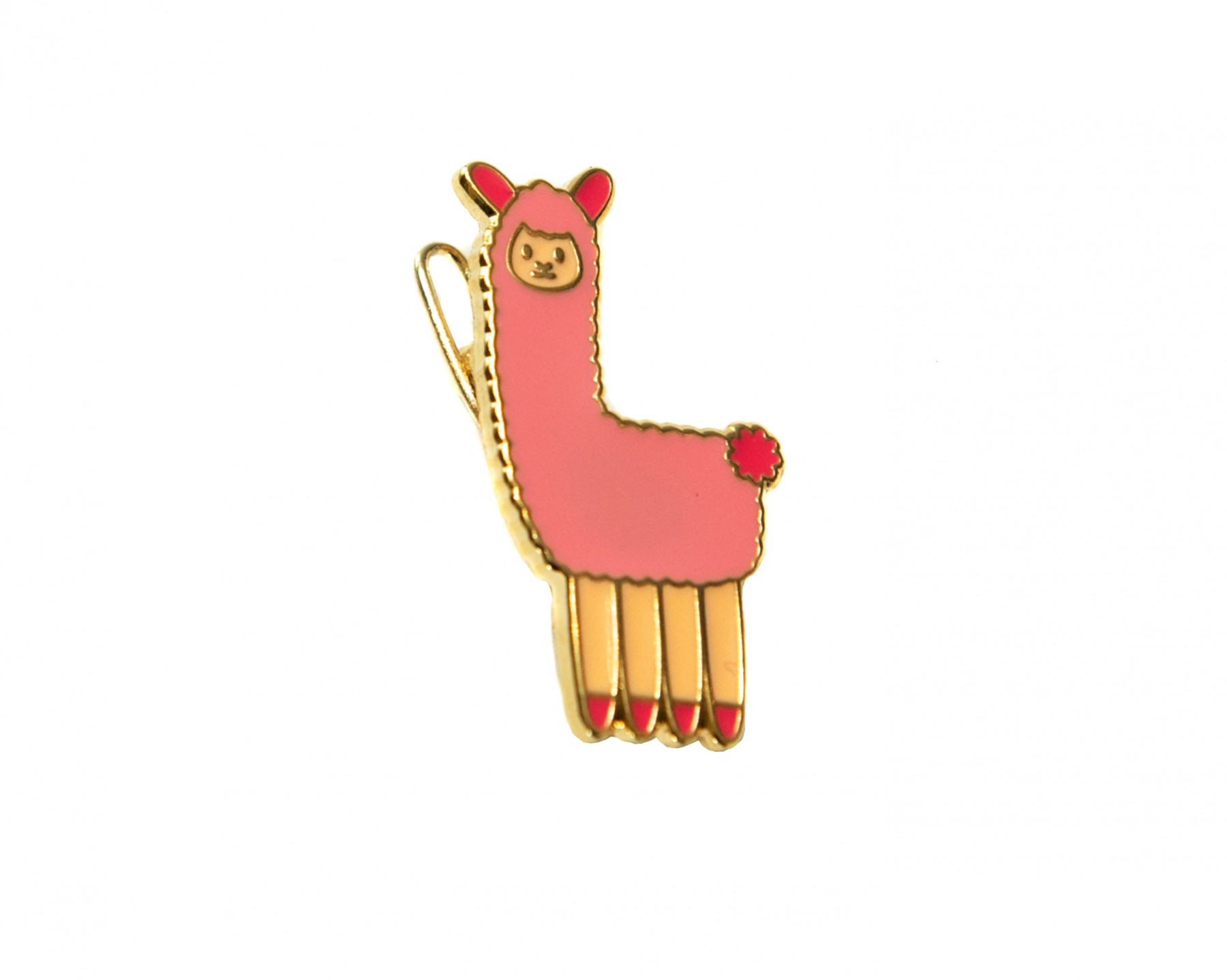 Llama hair clip