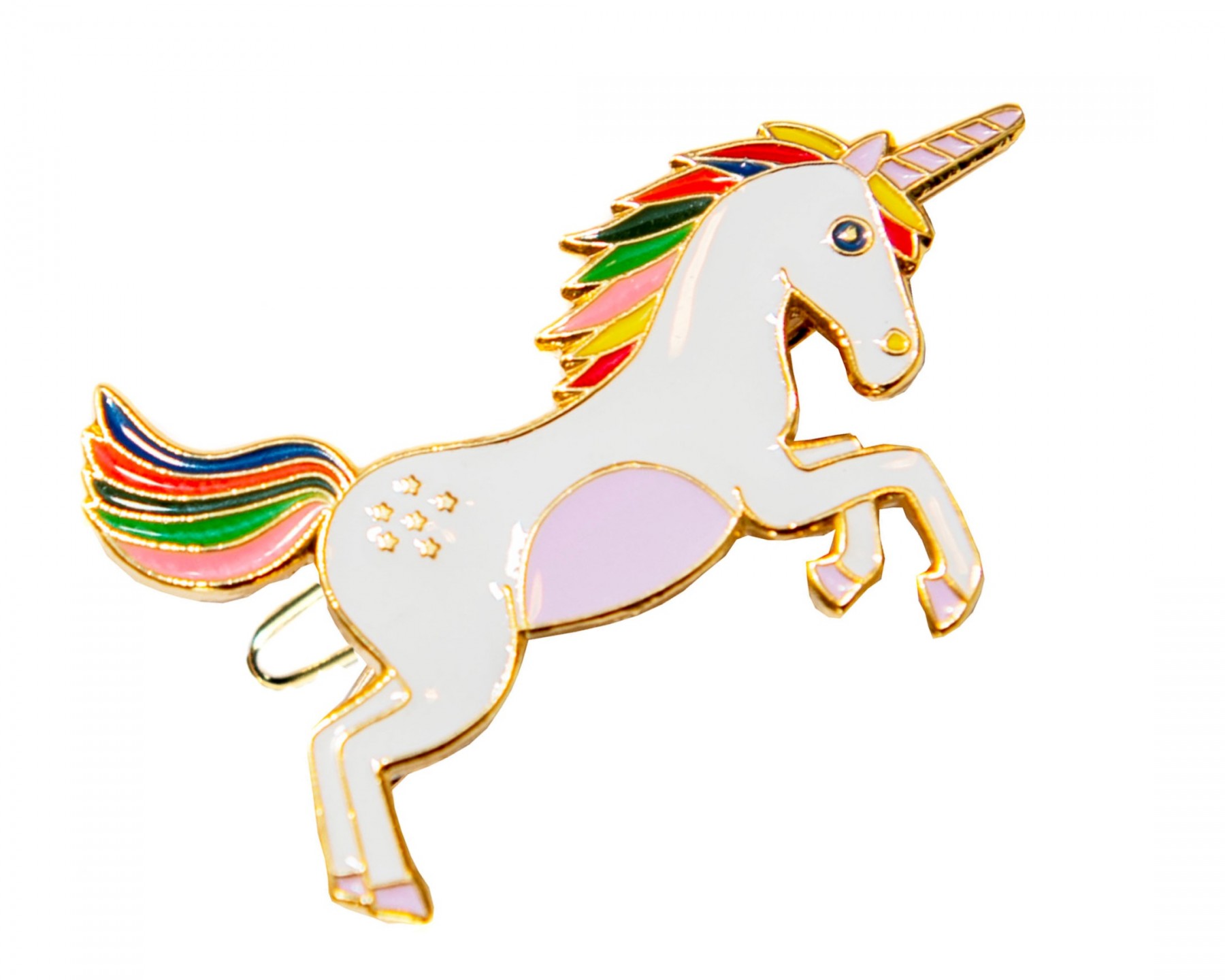 Unicorn hair clip