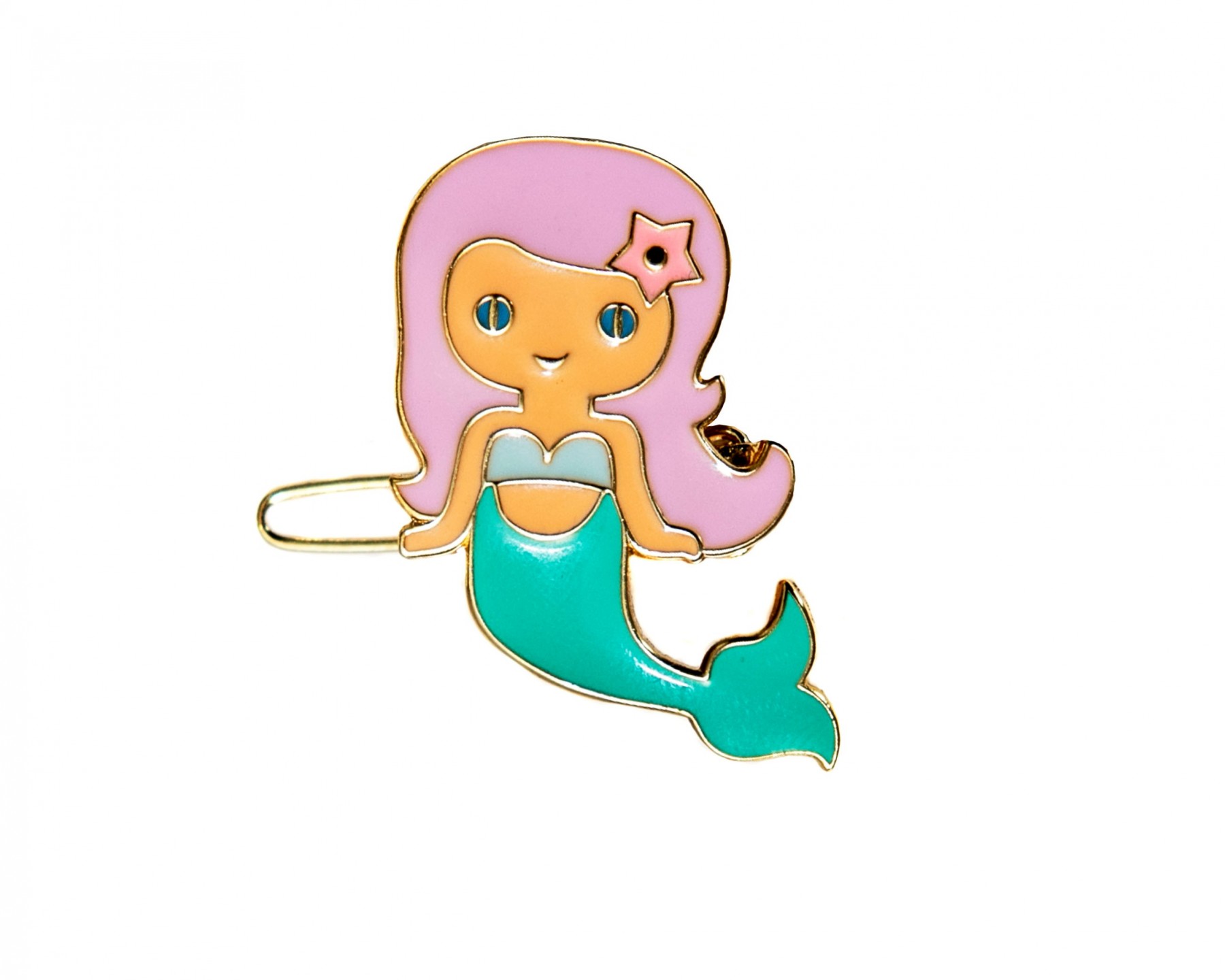Mermaid hair clip