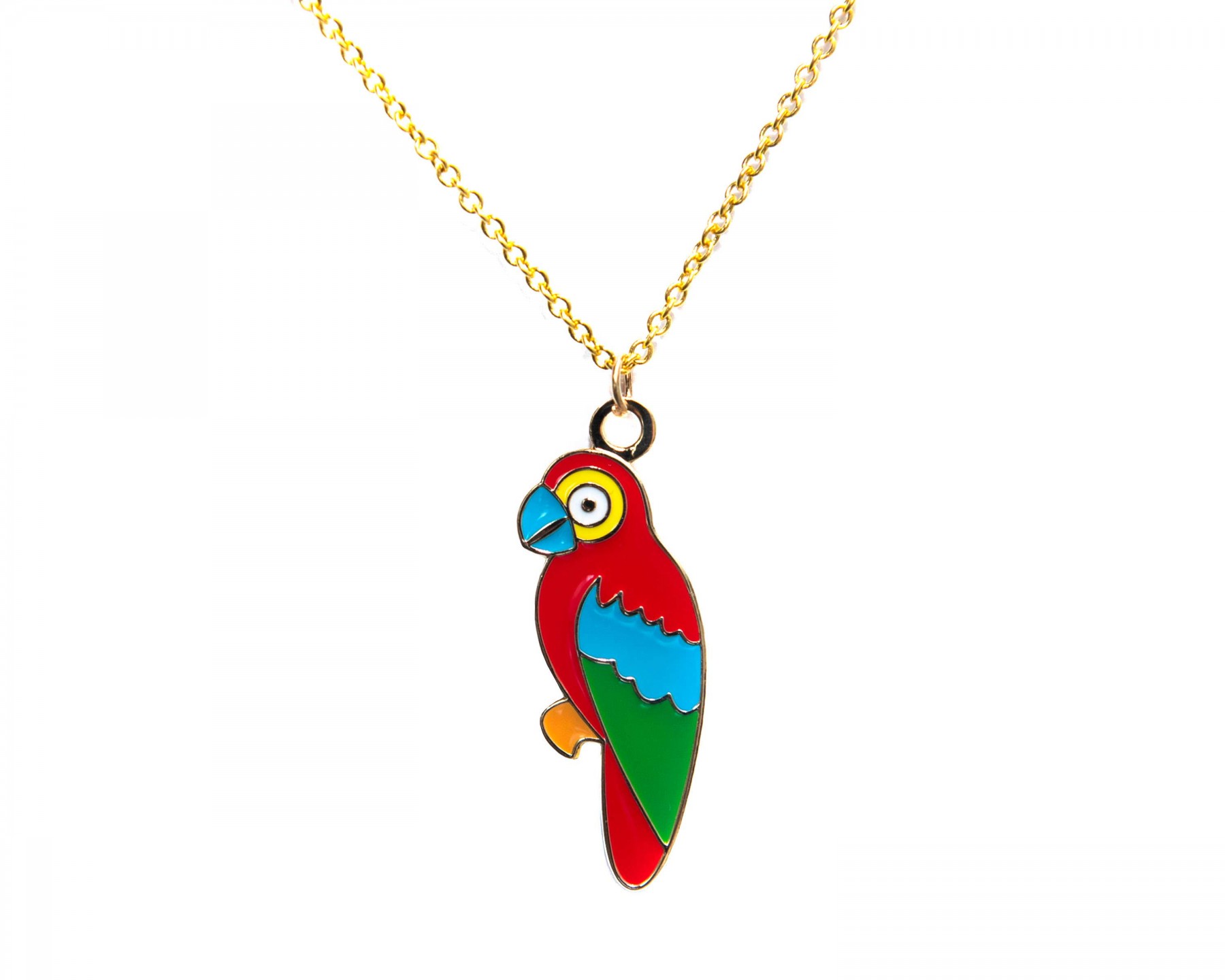 Parrot necklace