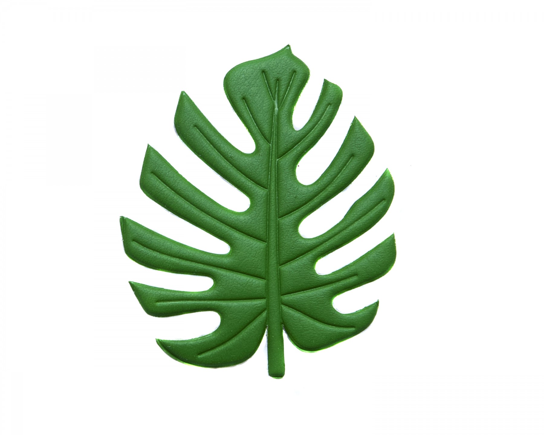 Monstera leaf sticker