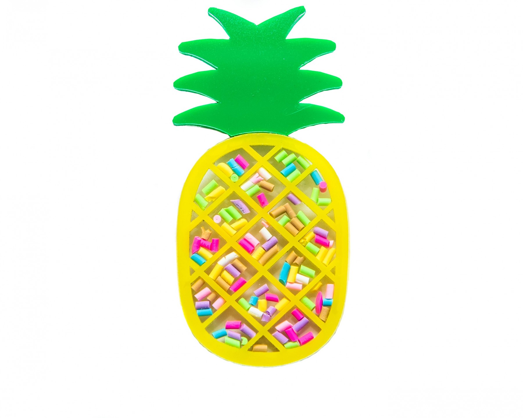 Pineapple brooch