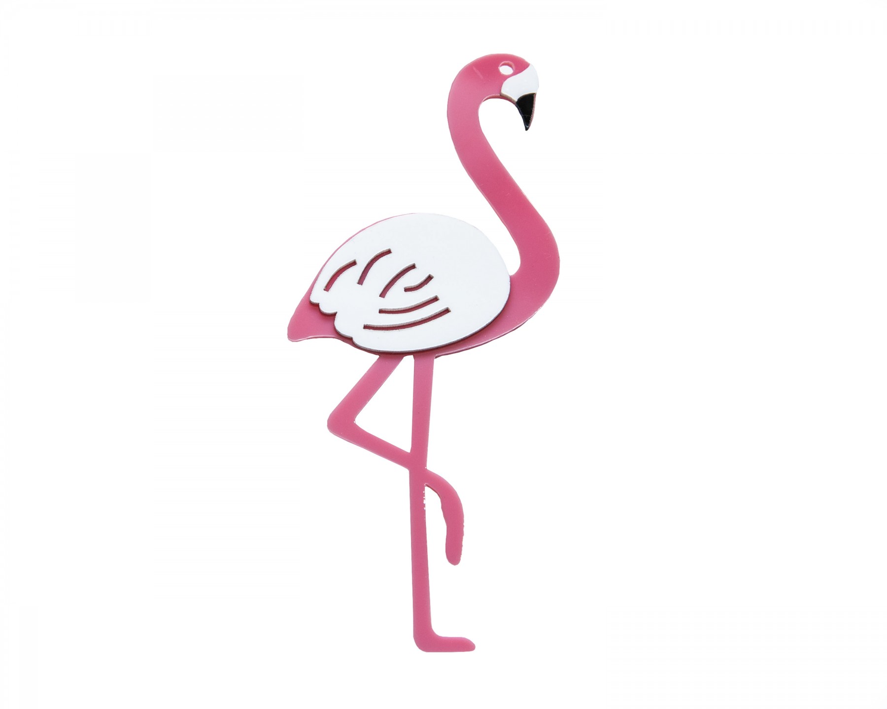 Flamingo brooch