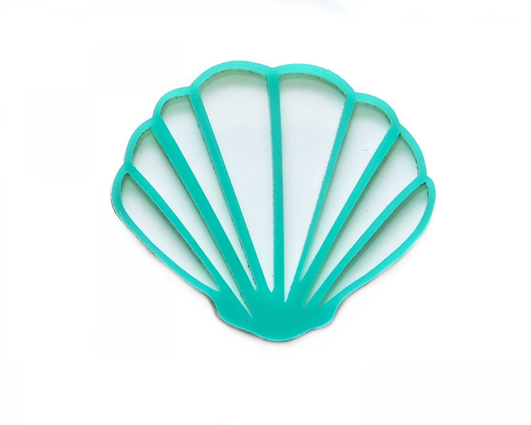 shell brooch