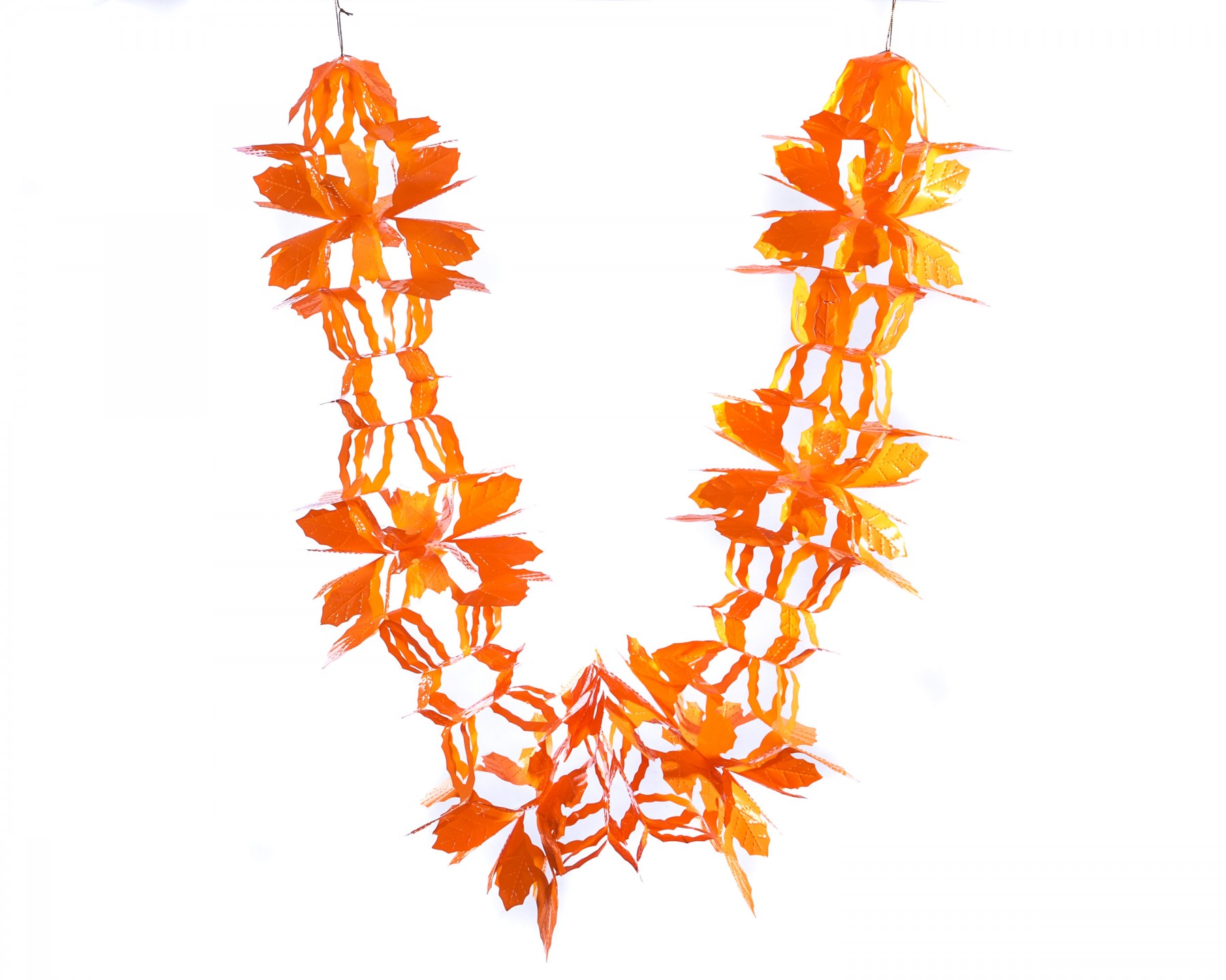 Pull out garland - orange
