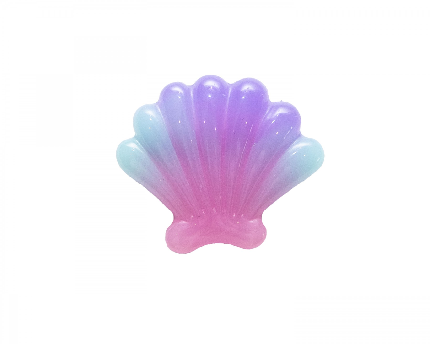 shell resin brooch