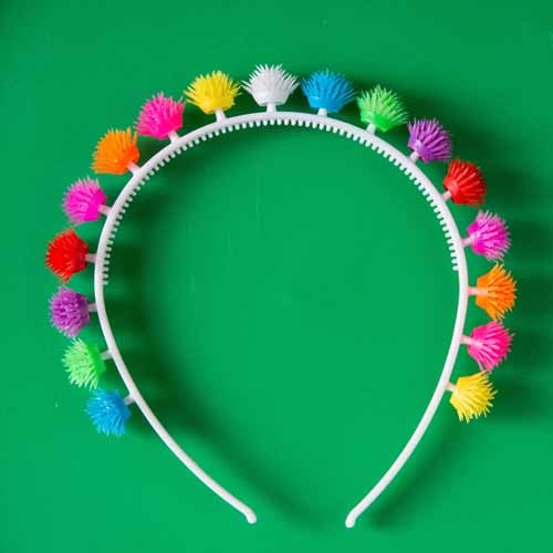 Pompom hairband