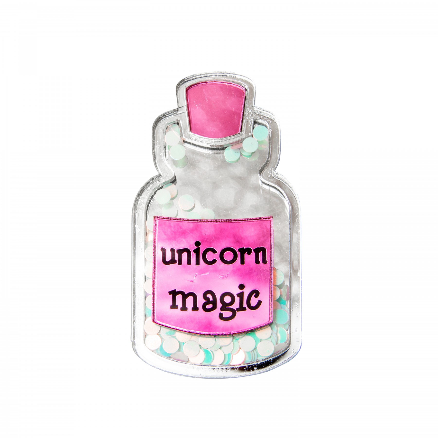 Unicorn magic brooch