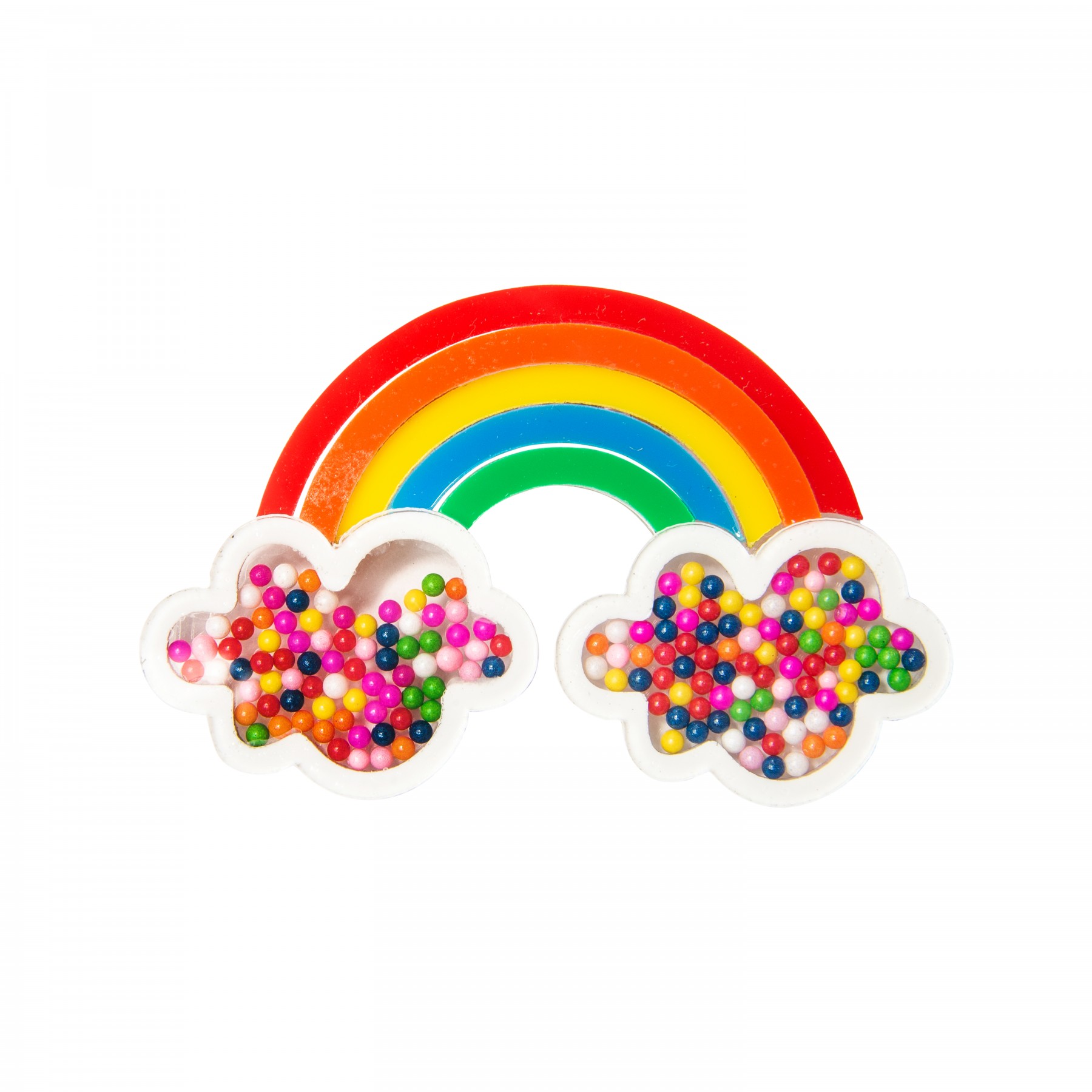 Rainbow brooch