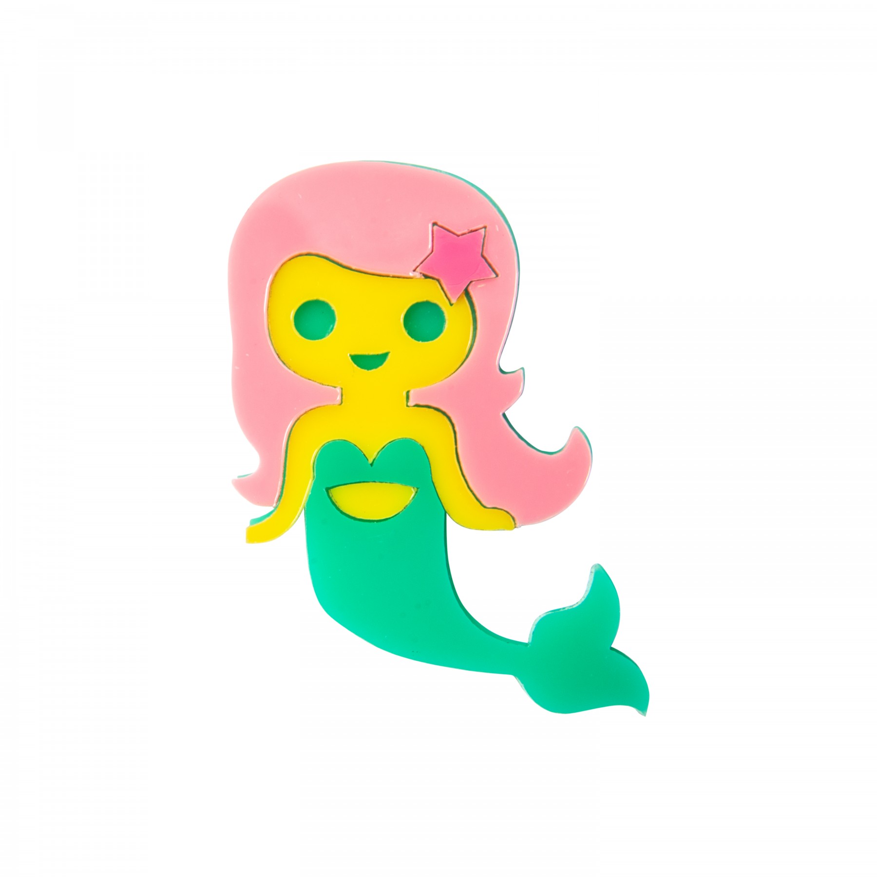 Mermaid brooch