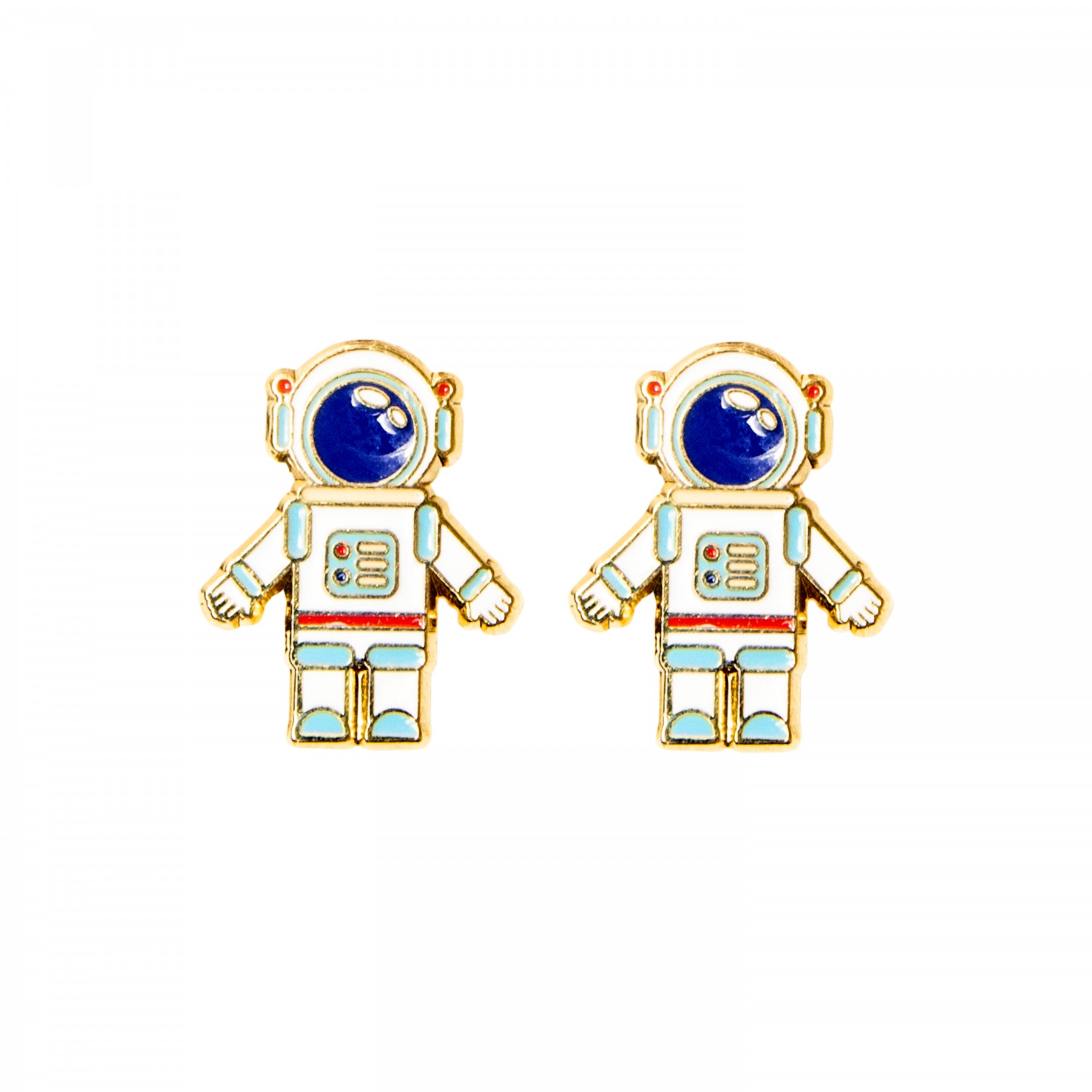 Astronaut earrings